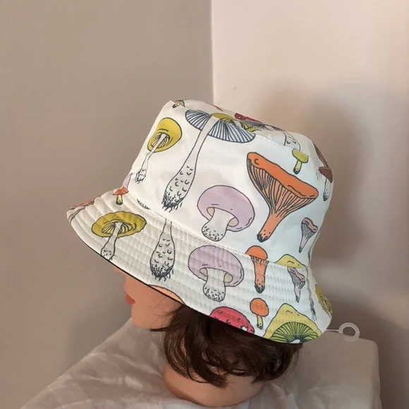Mushroom Bucket Hat ( small rim )
One size - Picture 5 of 8